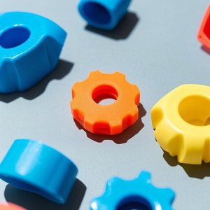 定制产品聚四氟乙烯聚甲醛尼龙UHMWPE ABS零件回收塑料注射成型 - Product Image 1