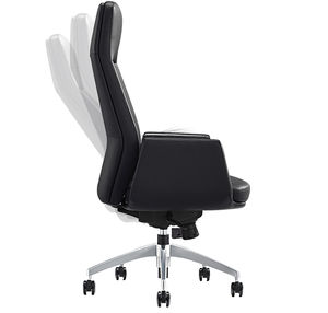 Abuso de Alcohol y Drogas (AODA Oficina de Base de aluminio silla de oficina ejecutiva de cuero de la PU jefe silla - Product Image 3