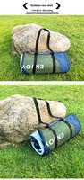 Tapis de camping/plaid de pique-nique multifonctionnel de grande taille, personnalisé par une marque haut de gamme, en taffetas de polyester sans couture, carré 3x3m