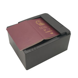 Lecteur de passeport automatique pour hôtel, OCR MRZ, mains libres, lecteur de permis de conduire, de carte d'identité, de passeport de bureau pour les douanes de l'aéroport, les voyages - Product Image 1