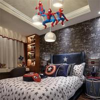 Plafonnier LED Spider-Man Moderne et Créatif LIANGTE 2026, Protection des Yeux pour Chambre à Coucher, Chambre d'Enfant, Alimentation CA
