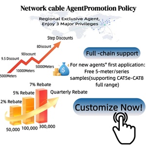 Denixi hàng hóa tại chỗ 1000ft 305M CAT6 cáp thông tin liên lạc Lan 23AWG 24AWG UTP FTP SFTP Ethernet mạng cáp cho sử dụng trong nhà - Product Image 6