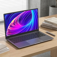 Yeni Yüksek Performanslı 15.6 İnç Metal İş Dizüstü Bilgisayarı Intel Core I7-8750H 6 Çekirdekli 3.5GHz İngilizce Çift SSD Yuvası Maksimum 64GB RAM
