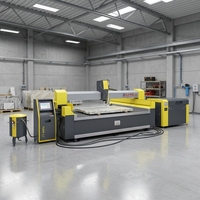 Machine de découpe jet d'eau CNC Bridge Sawjet 5 axes, découpeuse jet d'eau 3000 x 2000 mm, type portique pour tôles métalliques