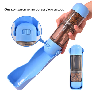 <span class=keywords><strong>3</strong></span> in 1 facile da viaggio multifunzione cane bottiglia d'acqua accessori per mascotte Al sindaco Botella De Agua Portatil Para Perro - Product Image 1
