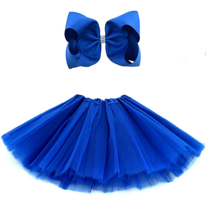 Ensemble jupe tutu en tulle pour filles avec barrette à cheveux, nouveau modèle 2026, costume de fête mignon pour filles, robe de fête, tenue décontractée quotidienne - Product Image 4