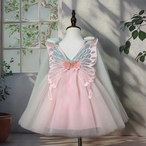1 ° festa di compleanno per bambini da principessa fatti a mano fiori 3D con applicazioni matrimonio piccola <span class=keywords><strong>damigella</strong></span> d'onore per bambine - Product Image 6