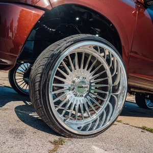 Ruedas Forjadas de Lujo FANXI de 8 y <span class=keywords><strong>10</strong></span> Birlos con Tapas Flotantes 24x12 24x14 26x12 26x16 26x14, 8x6.5 8x170 8x180 para F250 Chevy - Product Image 4