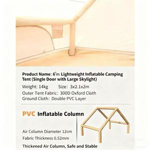 Tienda de Campaña Inflable Fácil de Usar y Accesible para Glamping, Disponible en Existencia, Ideal para <span class=keywords><strong>Viajes</strong></span> de Glamping Inclusivos para Todas las Capacidades - Product Image 5