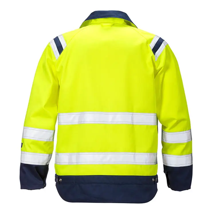 ANSI/ISEA sınıf 3 termal Oxford Oxford Pu kaplı güvenlik yüksek görünürlük ceketler