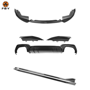 Kit de Carrocerí<span class=keywords><strong>a</strong></span> Estilo AD de Fibra de Carbono para <span class=keywords><strong>BMW</strong></span> Serie 3 G20 <span class=keywords><strong>330i</strong></span> M340i Pre Lci 2019-2021, Alerón Delantero, Faldones Laterales, Difusor Trasero - Product Image 1