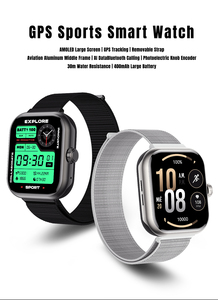 <span class=keywords><strong>Reloj</strong></span> <span class=keywords><strong>Inteligente</strong></span> Impermeable IP68 S339 con <span class=keywords><strong>GPS</strong></span>, Pantalla AMOLED de 1.85 Pulgadas, Llamadas por BT, Modos Deportivos, <span class=keywords><strong>Reloj</strong></span> <span class=keywords><strong>Inteligente</strong></span> para Hombre y <span class=keywords><strong>Mujer</strong></span> - Product Image 2