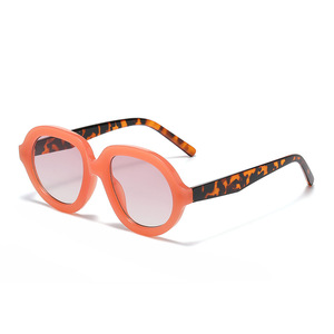 Jamie 24003 Round <b>Frame</b> Sunglasses Black UV400 Unisex Outdoor Sports Cycling Party - Product Image 4