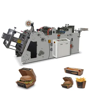 Multiple Specifications boxes carton plate pizza cardboard recycle carton box making machine