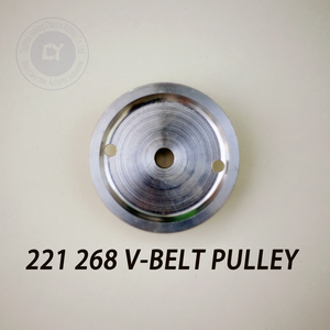 STOLL Flachstrickmaschinen-Ersatzteil 219800 Garnzuführer Edelstahl Metall+Keramik Hochwertige V3J406 Gerippte V-Riemenscheibe - Product Image 2