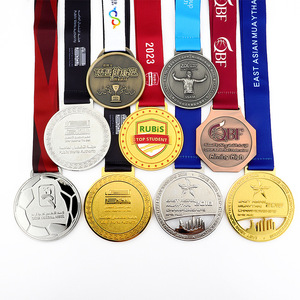 Taekwondo personnalisé musculation métal émail dur barre broche ruban médaille <span class=keywords><strong>ordre</strong></span> <span class=keywords><strong>de</strong></span> <span class=keywords><strong>chevalerie</strong></span> Grand croix <span class=keywords><strong>ordre</strong></span> médaille - Product Image 1