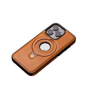 เคสหนัง PU แบบธุรกิจ พร้อมขอบกันกระแทก TPU นุ่ม สำหรับ 17 16 15 Pro Max ป้องกันการกระแทก พร้อมขาตั้งแม่เหล็ก - Product Image 2