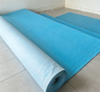 Tapis auto-adhésif non tissé résistant à l'abrasion, protection de sol anti-humidité pour la rénovation de carrelage en marbre, de carrelage en bois et d'escaliers