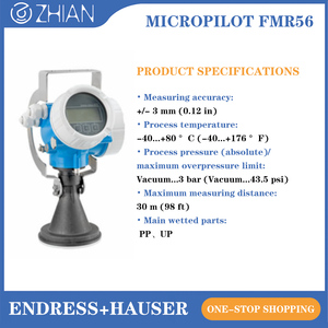 เครื่องวัดระดับเรดาร์ Endress+Hauser E+H FMR56 และเซ็นเซอร์สำหรับการวัดที่แม่นยำ - Product Image 5
