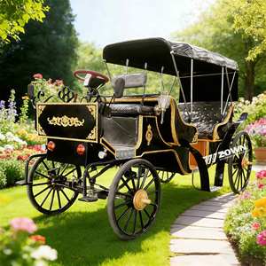 Quatre calèches électriques de style victorien, à thème de conte de fées, un mode de <span class=keywords><strong>transport</strong></span> unique. - Product Image 1