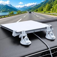 Lot de 4 ventouses de remplacement Starlink Mini, robustes, en silicone ABS, résistantes aux intempéries, avec levier de verrouillage, pour kit de montage sur fenêtre de camping-car ou bateau