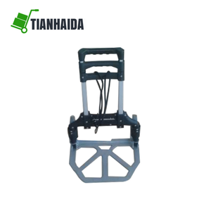 Chariot pliant en aluminium robuste, chariot à main convertible avec poignée rétractable, chariot pliable pour le déménagement - Product Image 5