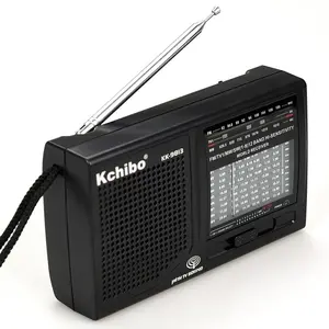 工厂价格经典电视音响系统 FM 电视 MW SW 12 波段 Kchibo 收音机