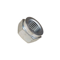 Écrous de blocage à couple prédominant de type collier, métriques, à six pans creux, pour main droite, qualité OEM, entièrement métalliques, avec tête à plat