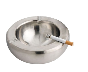 Cenicero Portátil de Acero Inoxidable de Alta Calidad, Tamaño Personalizable, Acabado de Primera Calidad, Diseño Clásico, Venta al por Mayor para el Hogar y Bares - Product Image 1