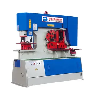 Q35Y-16 Hydraulic Combined Punching And Shearing Machine 60T Channel Steel Angle Steel Shearing And Punching Machine Manufacture