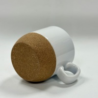 Mug en céramique à base de bois de style classique, écologique, pour cadeaux d'affaires et publicité, tasses à café
