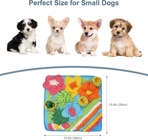 Anti Slip Bottom Pet Treats Feeding Mat Snuffle Mat for Dogs <b>Cats</b> Rabbits - Product Image 4