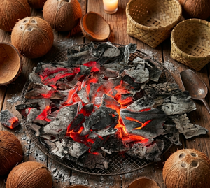 Carbón vegetal premium de cáscara de coco con combustión estable, alto contenido de carbono y bajas impurezas para soluciones de carbono industriales. - Product Image 5