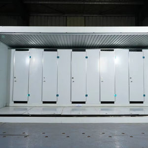 Toilettes intérieures portables professionnelles Chantiers <span class=keywords><strong>de</strong></span> construction Unités <span class=keywords><strong>de</strong></span> toilettes mobiles à faible coût Usine <span class=keywords><strong>de</strong></span> panneaux sandwich en acier fabriqués en maison - Product Image 1