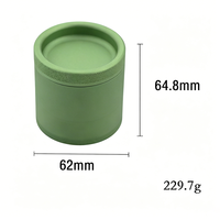 Cendrier et plateau à herbes sèches avec meule à dents de moulin à fleurs, meule sans dents remplaçable, logo personnalisé, coffret cadeau, accessoire pour fumeurs