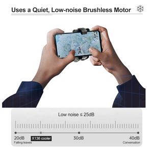 SMONAMA Custom accessori da gioco Wireless ricaricabili per telefono cellulare radiatore ventole Display digitale porta telefono cellulare - Product Image 5