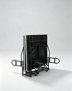 Plateforme de scène pliable, scène mobile en fer, scènes pliables d'intérieur avec tapis pour hôtel, école, exposition - Product Image 1