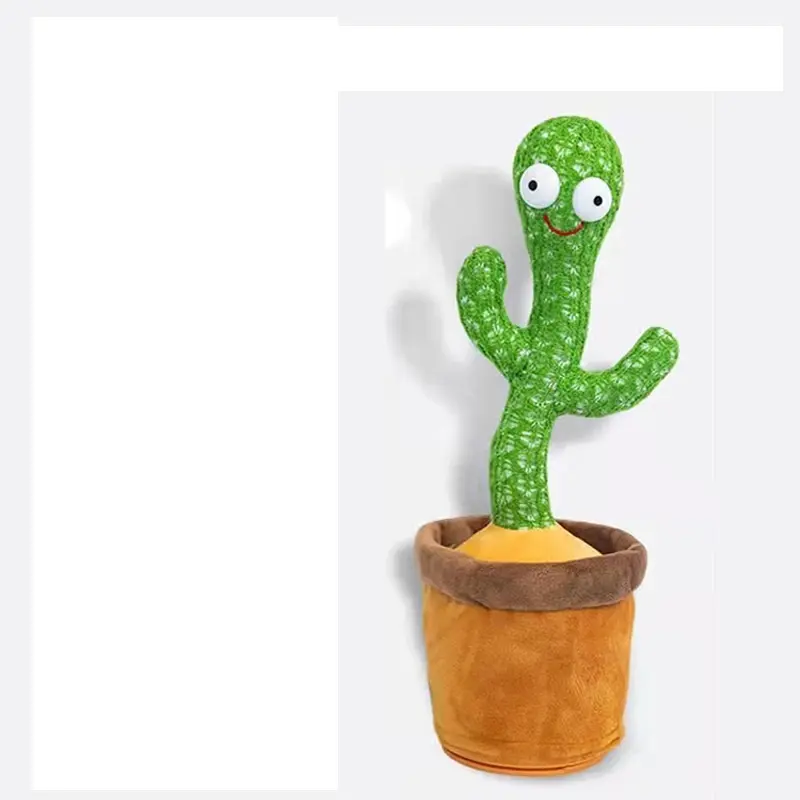 tamagotchi tanzender kaktu funny dancing cactus dansant plush toy ei voice rechargeable singing cactus dancing