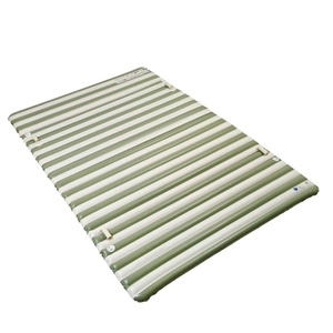 แผ่นรองนอนเป่าลมลายทาง PVC ขนาด 260*196*10 ซม. สำหรับเด็กและผู้ใหญ่ สำหรับเล่นน้ำในสระว่ายน้ำกลางแจ้งช่วงฤดูร้อน - Product Image 1