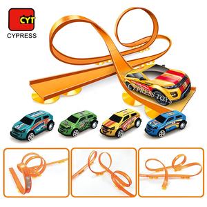 Nuovo Stile FAI DA TE <span class=keywords><strong>Pista</strong></span> di Corsa Set di Slot di Auto Giocattolo Tirare Indietro Giocattolo <span class=keywords><strong>Pista</strong></span> <span class=keywords><strong>Pista</strong></span> Auto Giocattolo - Product Image 5