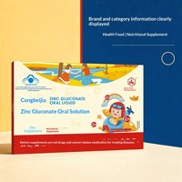 Complément Nutritionnel Liquide de Gluconate de Zinc pour Enfants, Zinc Liquide pour Enfants et Adolescents, Aliment Santé, Dropshipping Disponible
