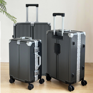 Set di 3 Valigie SOKOK <span class=keywords><strong>con</strong></span> Robusto Telaio in Alluminio e Lucchetto TSA, Bagagli da Viaggio di Grande Capacità per Vacanze - Product Image 1