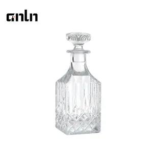 ANLN 230毫升热卖方形玻璃展示瓶迪拜香水油零售倾析器玻璃瓶