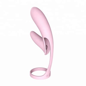 Finger Sleeve <b>Vibrator</b> for Women-One Touch Strong Vibration Soft Silicone Body Safe Ultra Quiet & <b>Discreet</b> Pleasure - Product Image 2