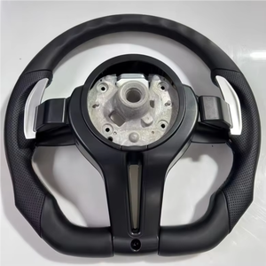 Volant sport en cuir de qualité supérieure pour BMW, pour les modèles Série 3 F10/F30/F90/F01/F12/M3/M6/E90/Z4/X1/X6, modèle <span class=keywords><strong>TN3</strong></span> - Product Image 2