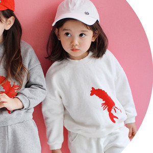 Sudaderas Vintage con Estampado de Langosta Roja para Niños, de un Fabricante de Ropa en China - Product Image 2