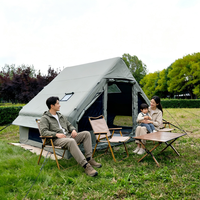 Tente gonflable d'extérieur à prix d'usine, tente de pique-nique pliable, hébergement familial en plein air, tente de camping gonflable imperméable