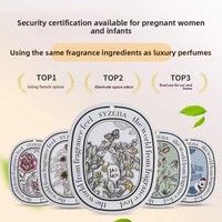 Grenzüberschreitende Blumenserie Papier-Autoduftspender: Langanhaltender Duft, dekorativ, aromatisch, Geruchsentfernung, zum Aufhängen