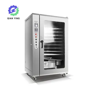 Commerciële Automatische Gas Stoom Gedroogde Worst Stoomwarmte Spek Vis Meerval Gerookt Vlees Oven