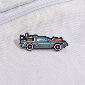 Sming Pins drôle créatif voiture émail broches dessin animé Science <span class=keywords><strong>Fiction</strong></span> Film broche sac à dos vêtements collier revers Badge bijoux cadeau - Product Image 2
